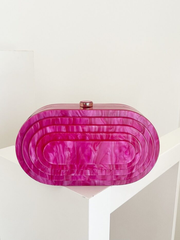 Hot Pink Lithia Clutch