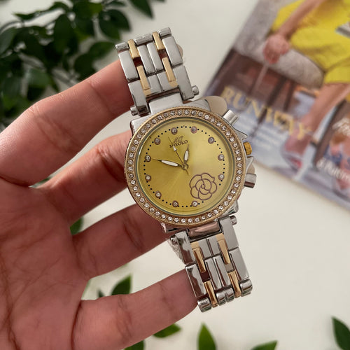 Mixed Gold Florida Metal Watch