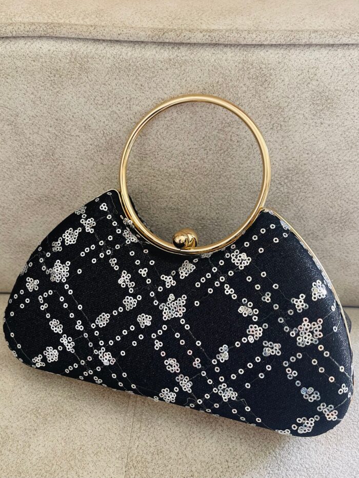 Black Lunara Clutch