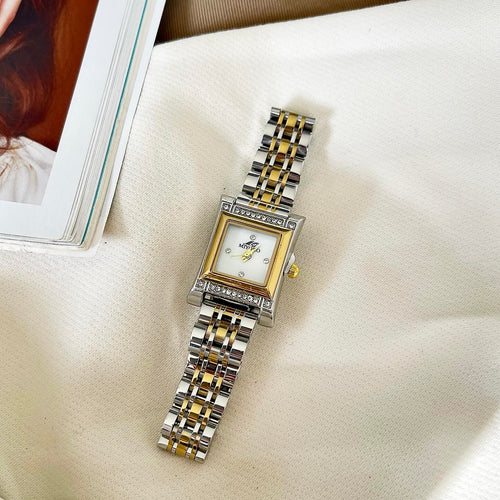 Mixed White Palais Metal Watch