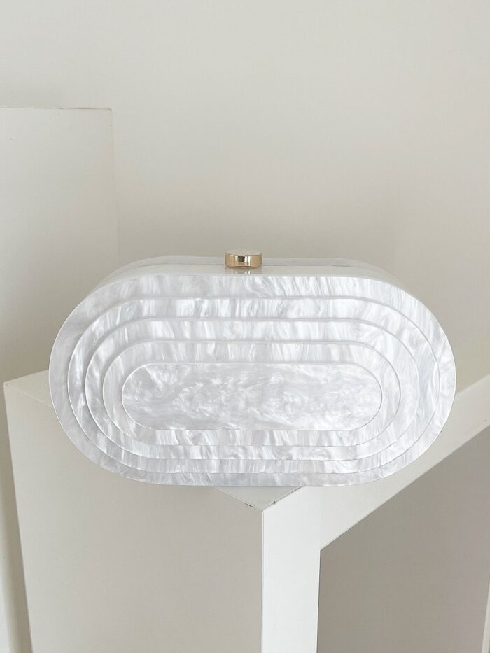 White Lithia Clutch