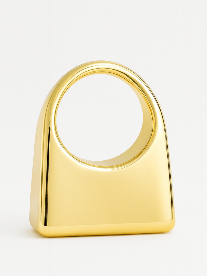 Gold Halo Clutch