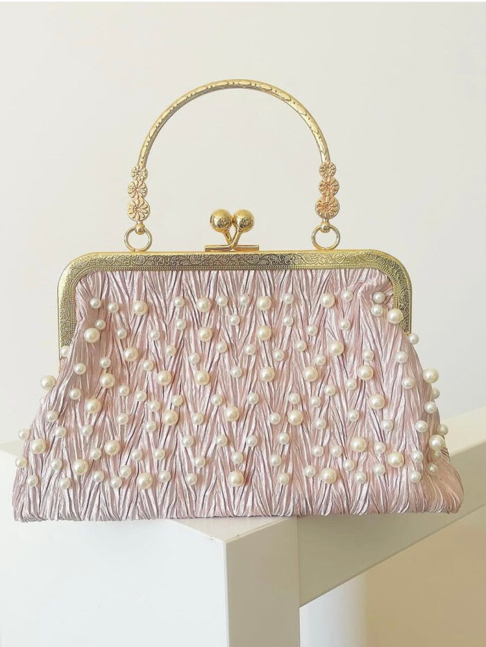 Pink Cordelia Clutch