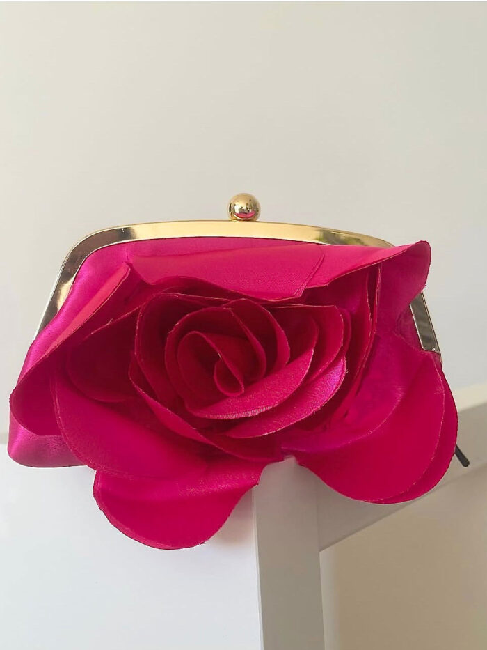 Hot Pink BLOOM Clutch
